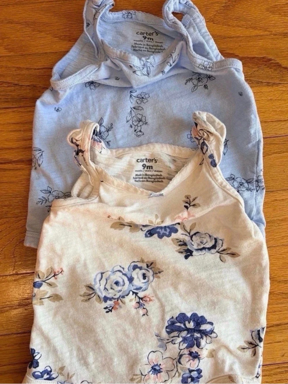 Carter’s baby girl onesies
